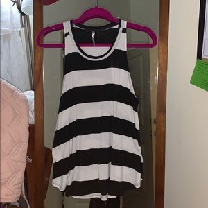 Stripped tank top